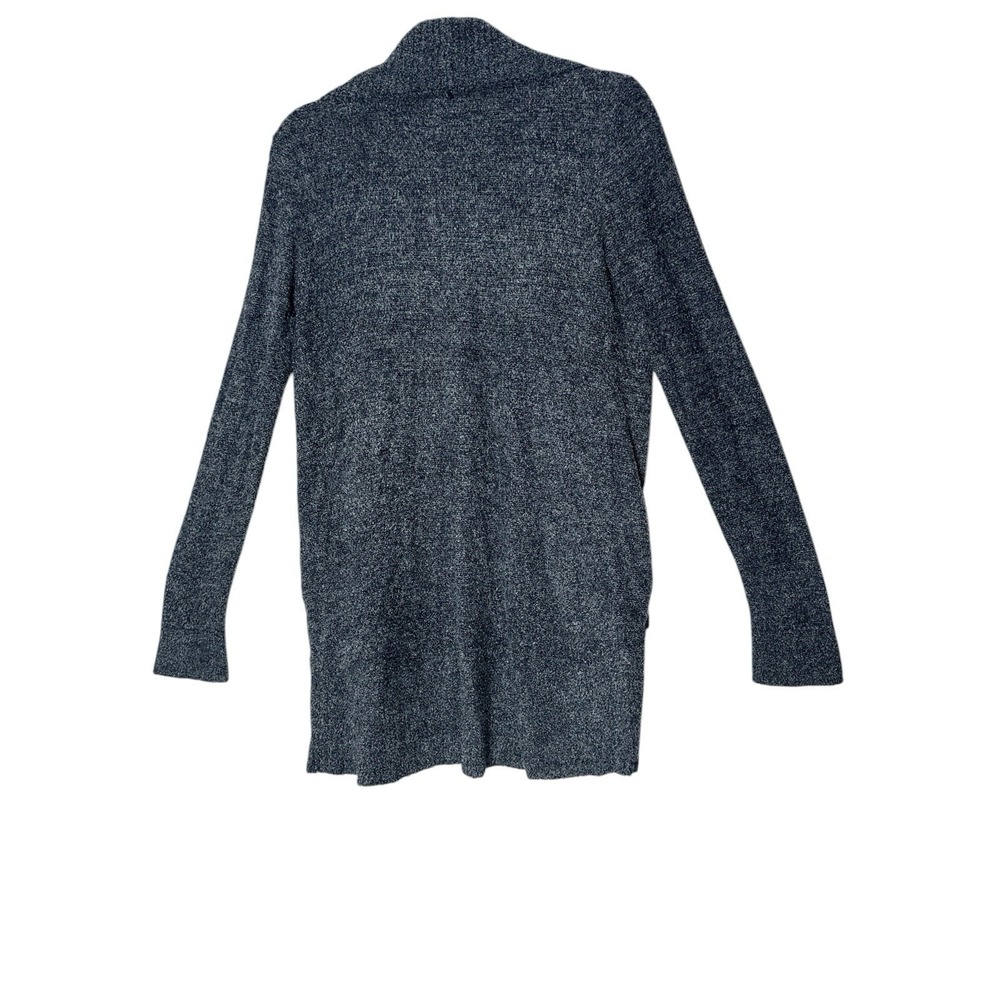 Barefoot Dreams Cardigan Top Women's XS/S Blue Cozy Outdoor Soft Stretch Pockets - Picture 2 of 8
